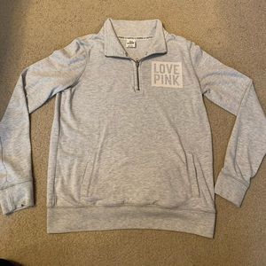 VS PINK quarter zip